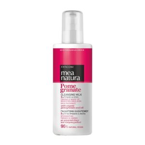 Face & Eyes Cleansing Milk w/ Pomegranate - Mea Natura