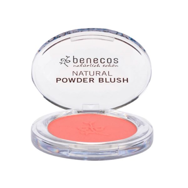 Natural Powder Blush Sassy Salmon 5,5 ml - Benecos
