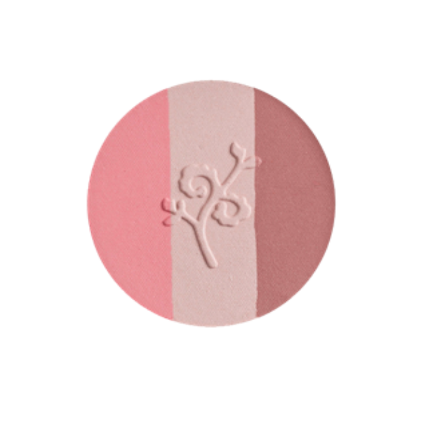 Natural Trio Powder Blush "Fall in Love" - Benecos