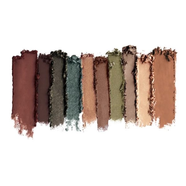 Wet n Wild Color Icon 10 Pan Palette Eyeshadows Comfort Zone - Swatch