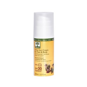 Olive Sun Cream for Face and Body spf 30 - Bioselect