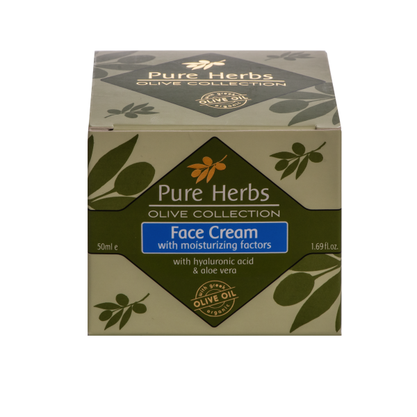 Face Cream with Moisturizing and Anti-aging factors - Pure Herbs Collections