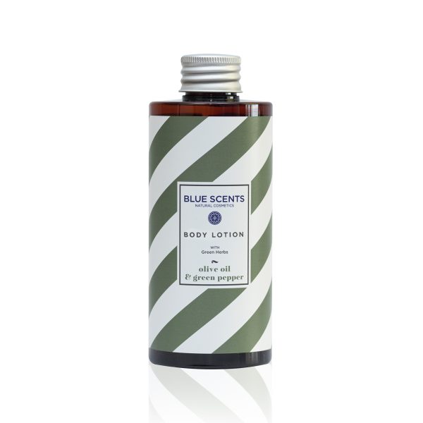 Body Lotion Oline Oil & Green Pepper - Blue Scents