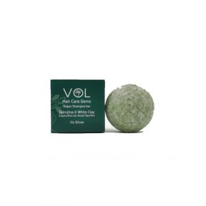 Vegan Shampoo Bar Spirulina & White Clay - Vis Olivae