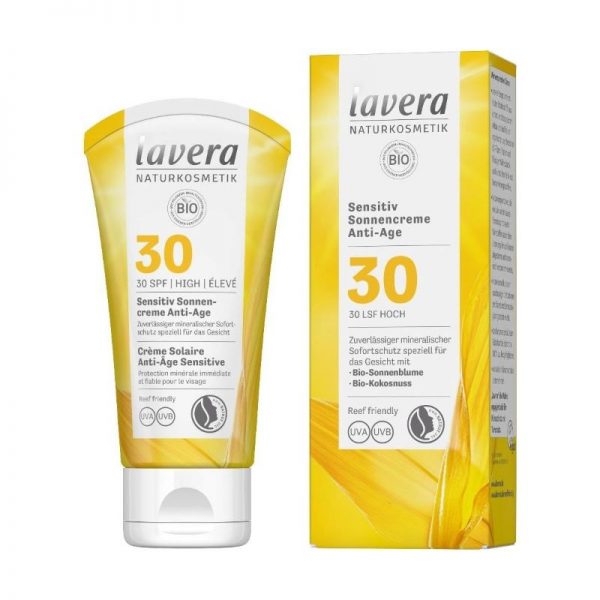 Lavera Sensitive Sun Cream spf 30 with natural filters