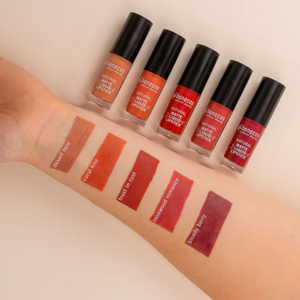 Bloody Berry Matte Liquid Lipstick - Swatch