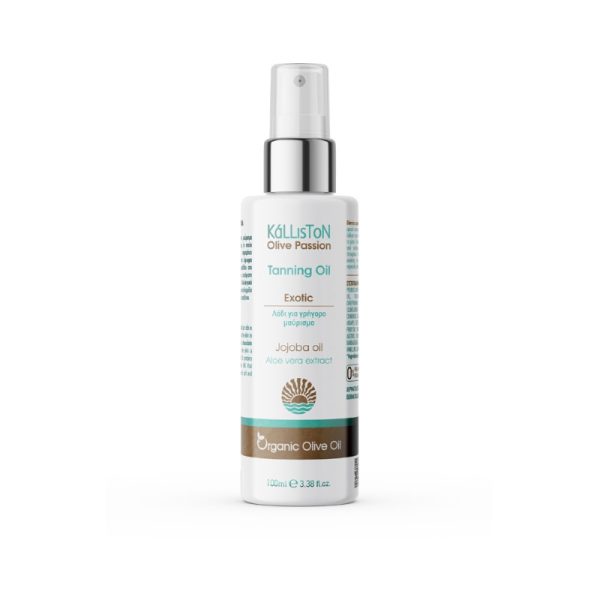 Exotic Tanning Oil with Jojoba Oil and chocolate flavor - Kalliston
