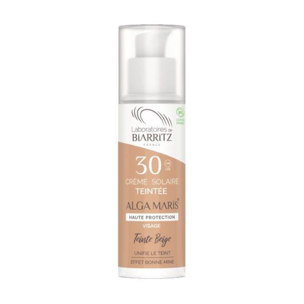 Face Tinted Sunscreen spf 30 Beige Tone - Alga Maris