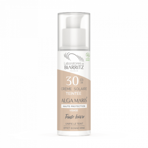 Face Tinted Sunscreen spf 30 Ivory Tone - Alga Maris