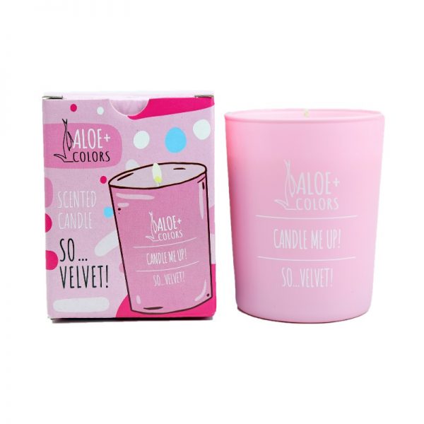 Scented Soy Candle So Velvet - Aloe+Colors