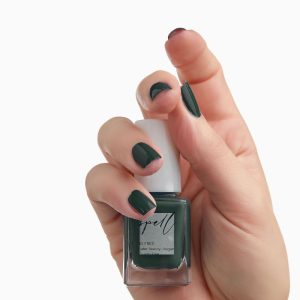 Dark Green Nail Polish - Spell