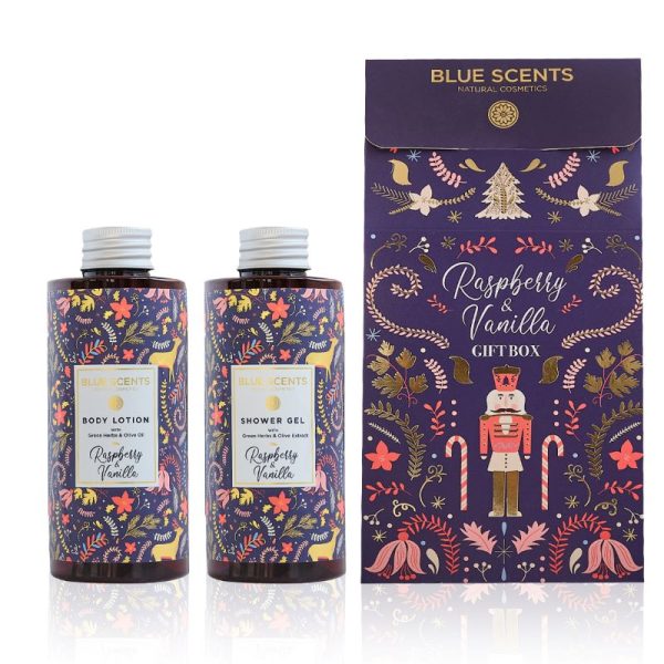 Raspberry & Vanilla Gift Box - Blue Scents