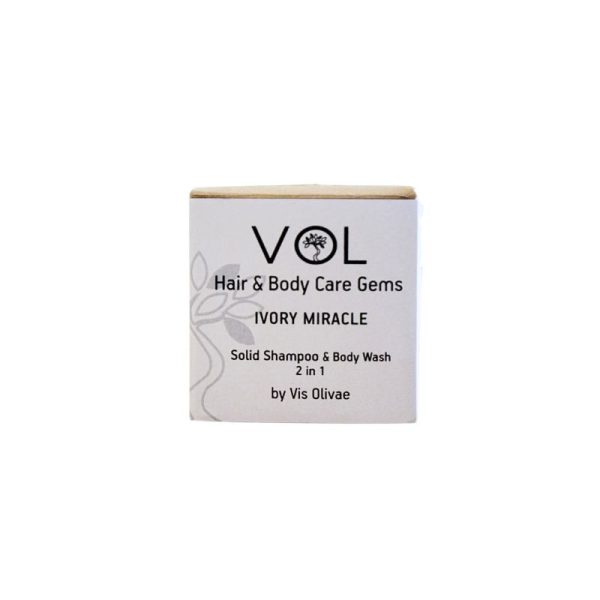 Solid Shampoo/Body Wash Ivory Miracle - Vis Olivae