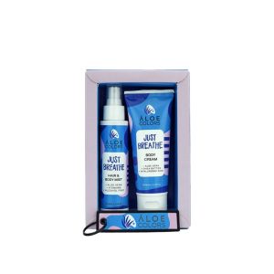 Gift Set Just Breathe with Body Cream and Hair/Body Mist - Aloe Colors