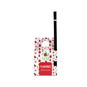 Kourabies Reed Diffuser with sticks - Aloe Colors