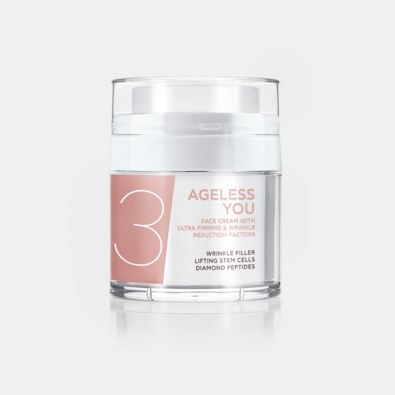 Face Cream Ageless You with anti-aging and anti-wrinkle action!