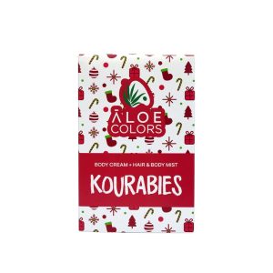 Gift Set Kourabies με Body Cream & Hair/Body mist - Aloe Colors