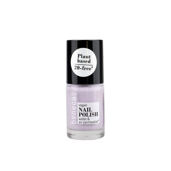 Plant Based Nail Polish Lovely Lavender 5 ml - Benecos