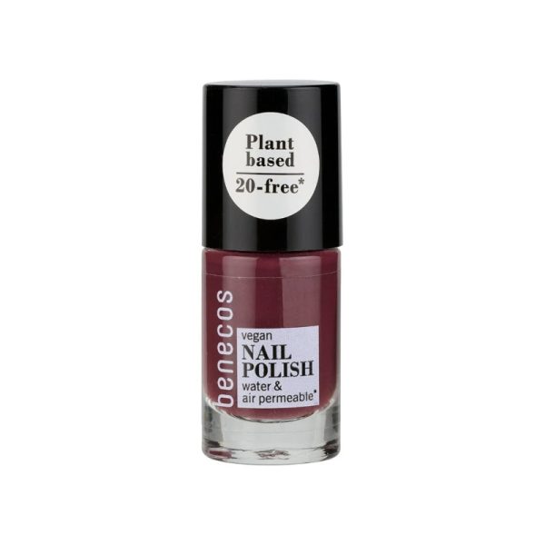Plant Based Nail Polish Sweet Plum (20 free) - Benecos