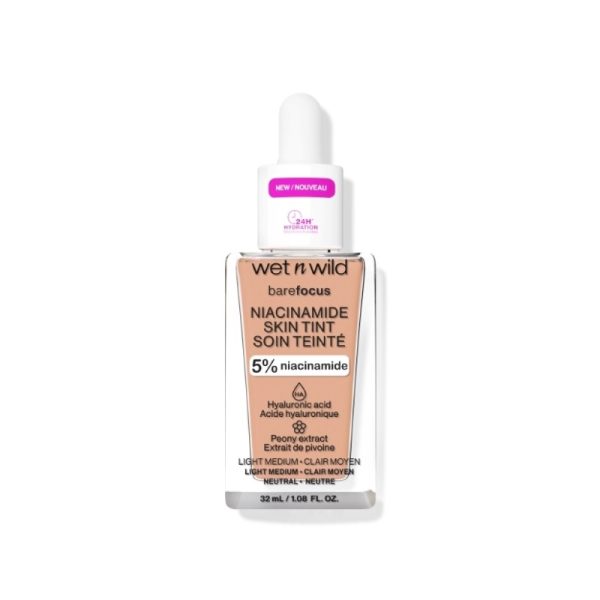 Bare Focus Niacinamide Skin Tint Light Medium - Wet n Wild