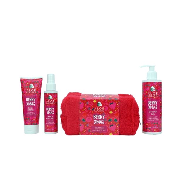 Aloe Colors Berry Xmas Bag 3 pcs