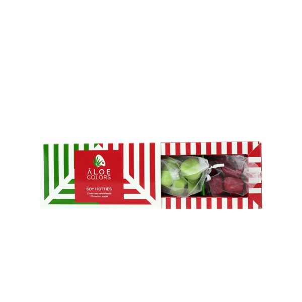 Soy Hotties Sandalwood/Cinnamon Apple - Aloe Colors