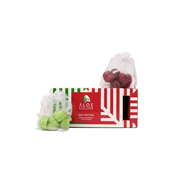 Soy Hotties Wax Melts Sandalwood/Cinnamon Apple - Aloe Colors