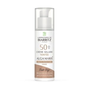 Face Tinted Sunscreen spf 50 Beige Tone - Alga Maris