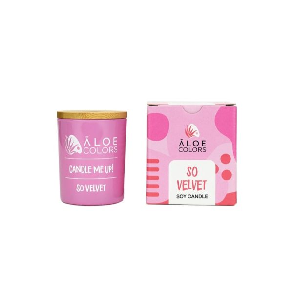 So Velvet Soy Candle with powder scent! - Aloe Colors