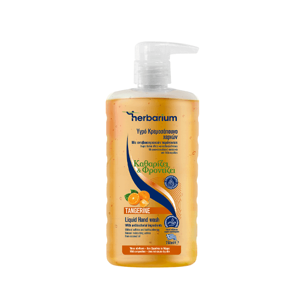 Tangerine Liquid Hand Wash w/ antibacterial factors - Herbarium
