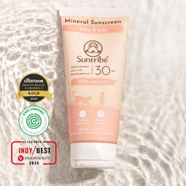 Kids Sunscreen spf 30 for Face/Body - Suntribe Awards