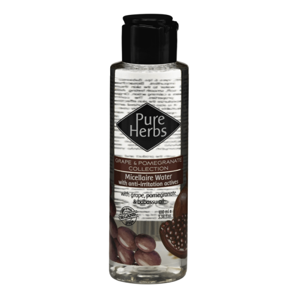 Micellar Water w/ Grape and Pomegranate extracts - Pure Herbs Collections