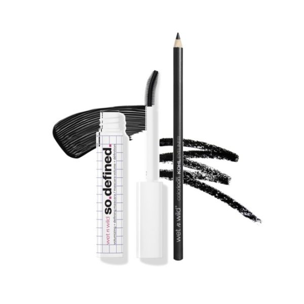 So Defined Mascara and Color Icon Kohl Eyeliner Penci (both of black color) - Wet n Wild
