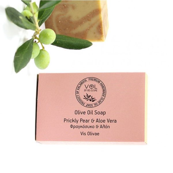 Natural Soap with Prickly Pear and Aloe Vera - Vis Olivae
