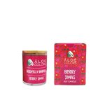 Scented Soy Candle Berry Christmas! - Aloe Colors