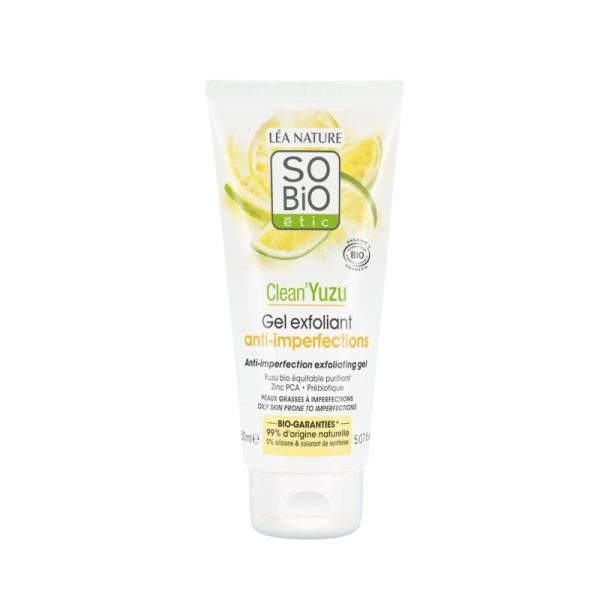 Clean'Yuzu Anti-imperfection Exfoliating Gel 150 ml - So'Bio Etic