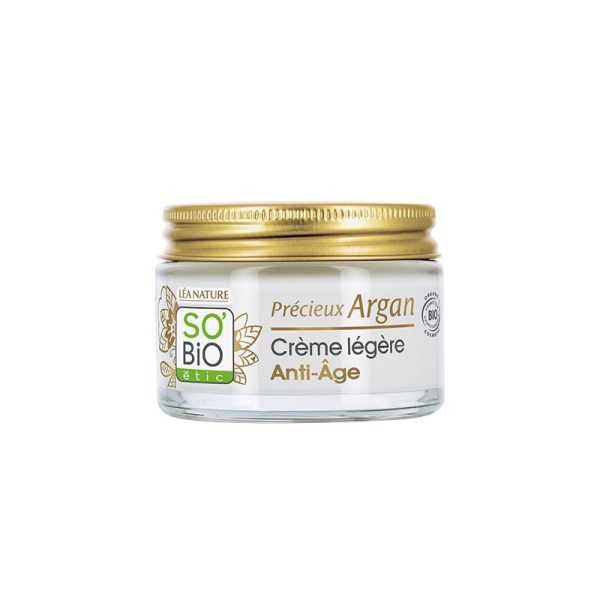 Precious Argan Light Anti-aging Cream - So'Bio Etic