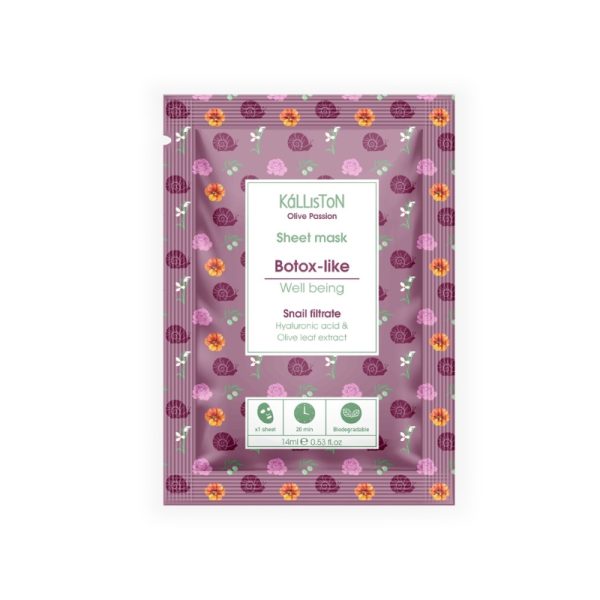 Botox-Like & Well-Being Face Sheet Mask - Kalliston