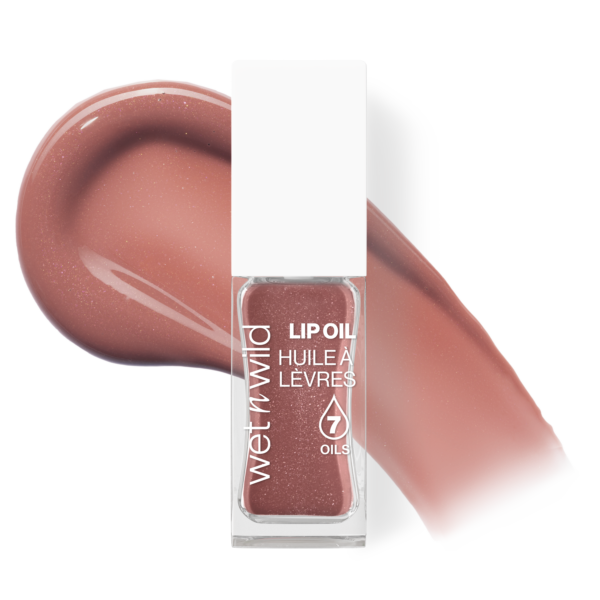 Glossy Lip Oil Cocoa Rose - Swatch