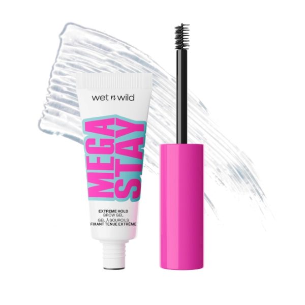 Mega Stay Extreme Hold Brow Gel - Swatch